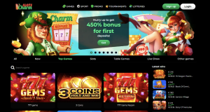 Image of Slot Charm Casino website