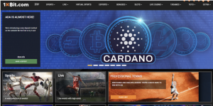 1xBit Casino Website